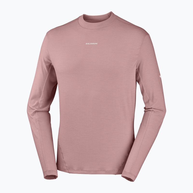 Pánske bežecké tričko longsleeve Salomon Sense Merino Tee LS antler 8