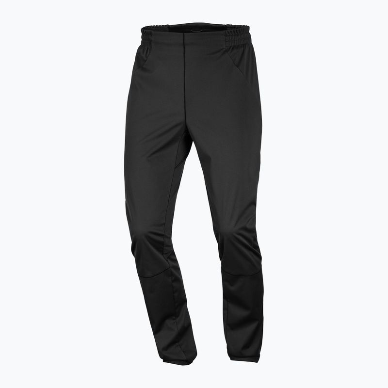Pánske bežecké nohavice Salomon Sense Softshell Pants deep black 8
