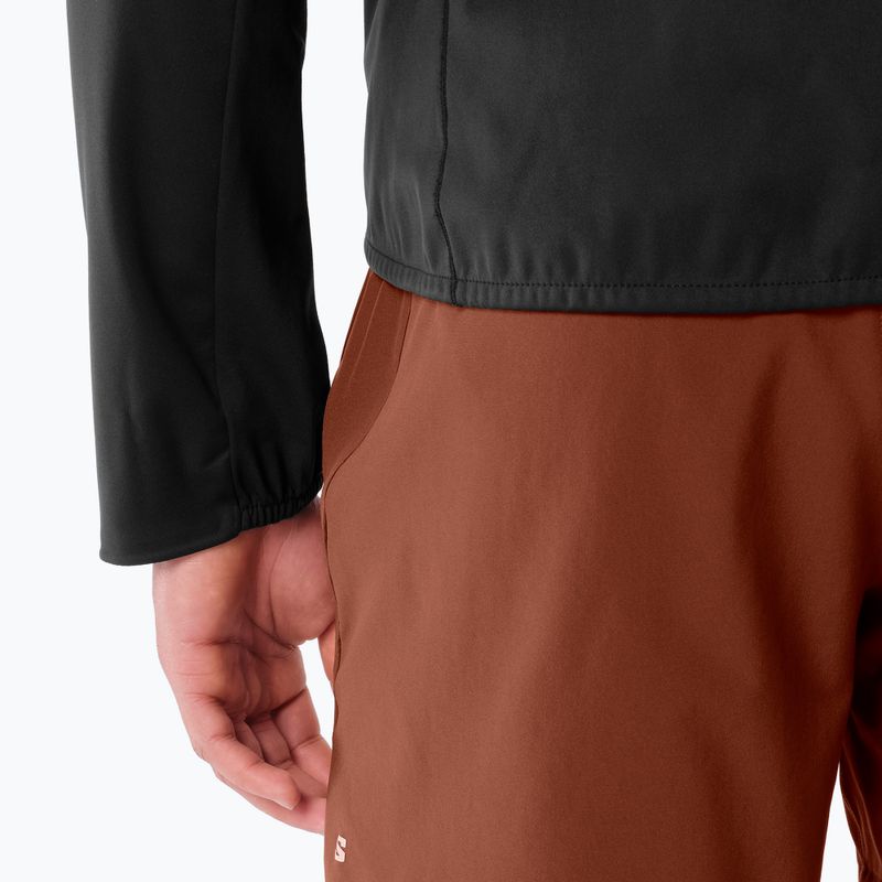 Pánska bežecká bunda Salomon Sense Softshell Jacket deep black 4