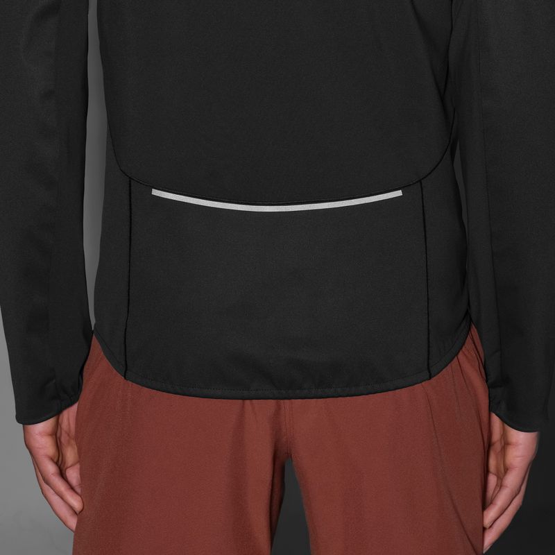 Pánska bežecká bunda Salomon Sense Softshell Jacket deep black 6