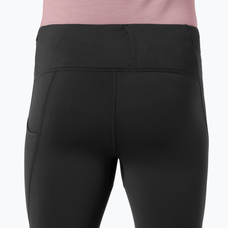 Pánske bežecké legíny Salomon Shakeout Core Warm Tights deep black 6