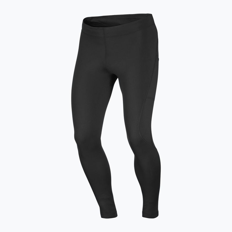 Pánske bežecké legíny Salomon Shakeout Core Warm Tights deep black 8