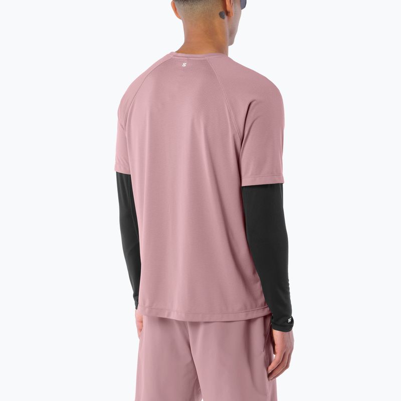 Pánske bežecké tričko Salomon Shakeout Core SS Tee antler 2