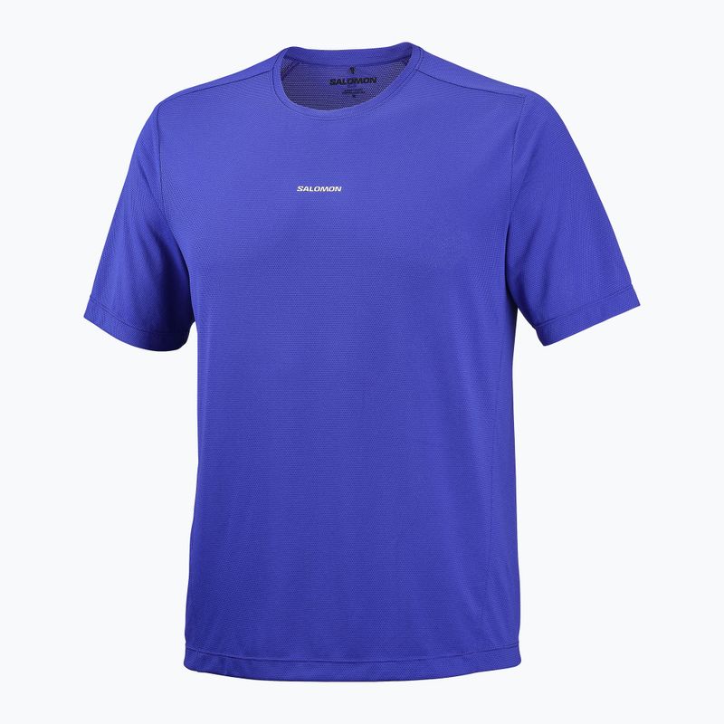 Pánske bežecké tričko Salomon Shakeout Core SS Tee clematis blue 4