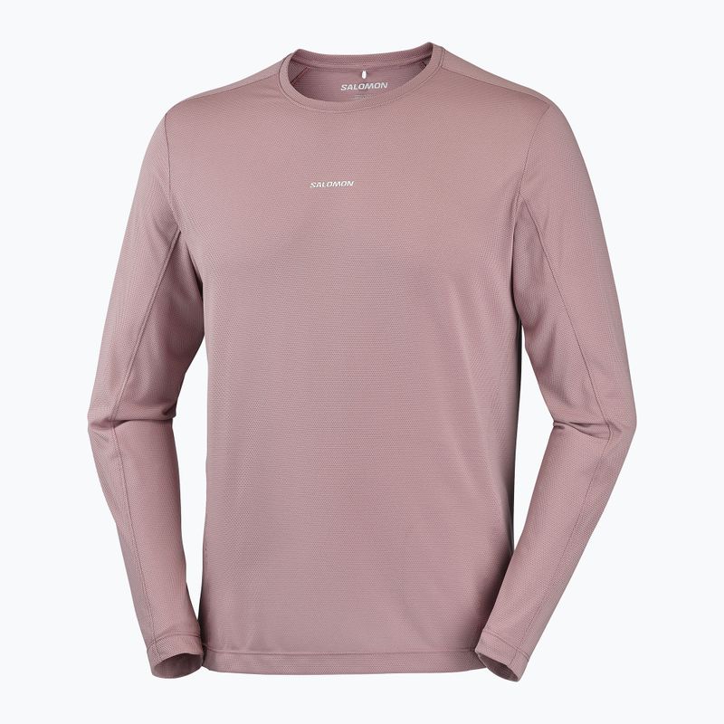 Pánske bežecké tričko longsleeve Salomon Shakeout Core LS Tee antler 4