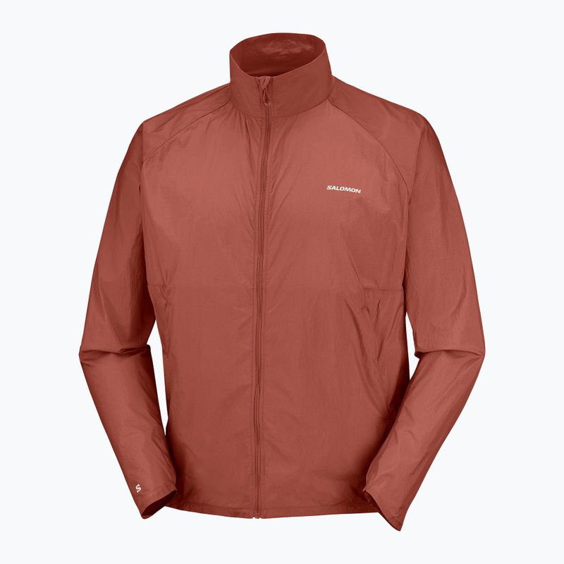 Pánska bežecká bunda Salomon Shakeout Fly burnt umber 9