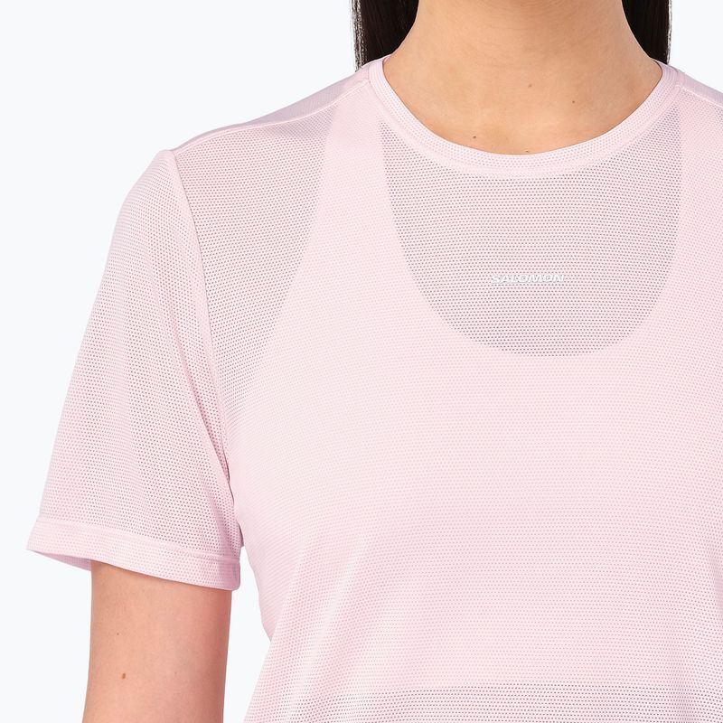 Dámske bežecké tričko Salomon Shakeout Core SS Tee icy pink 3