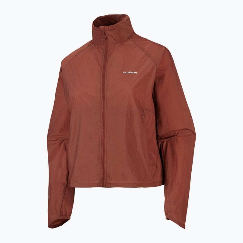 Dámska bežecká bunda Salomon Shakeout Fly burnt umber 6