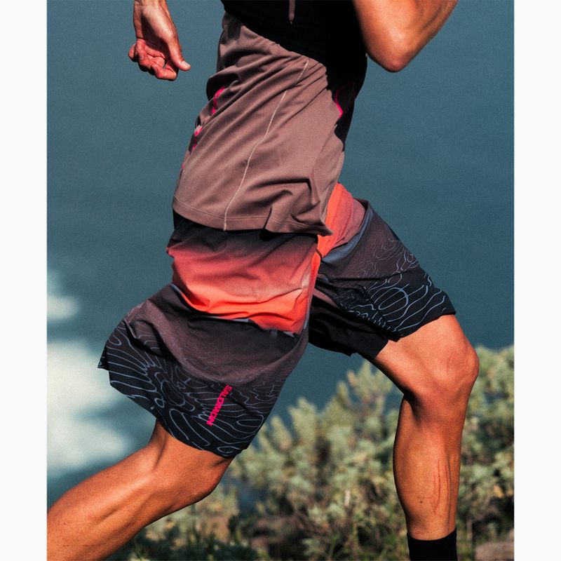 Dámske bežecké šortky Salomon Shortney 10" Shorts rose taupe 7