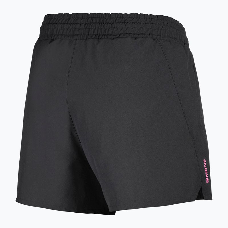 Dámske bežecké šortky Salomon SHKout Courtney 4" deep black 7