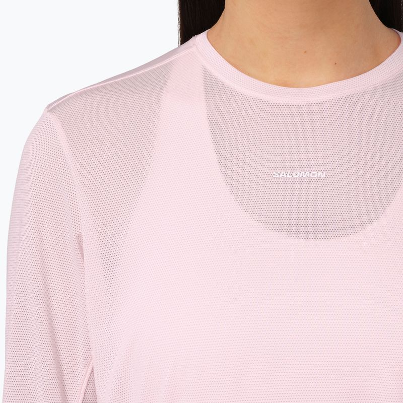 Dámske bežecké tričko longsleeve Salomon Shakeout Core LS Tee icy pink 3