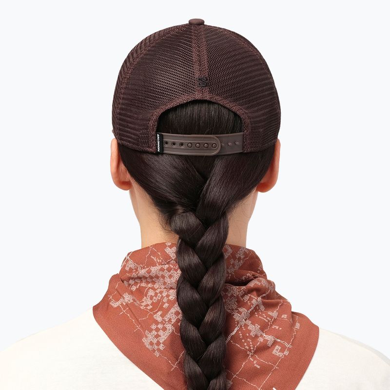 Šiltovka Salomon Logo Trucker coffee bean 5