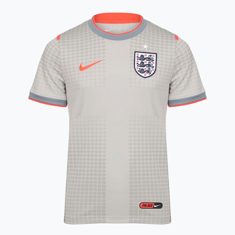 Detský futbalový dres Nike England Pre-Match pewter grey/bright crimson