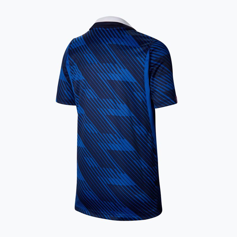 Detský futbalový dres Nike FFF 2026 Stadium Home game royal/metallic copper 2