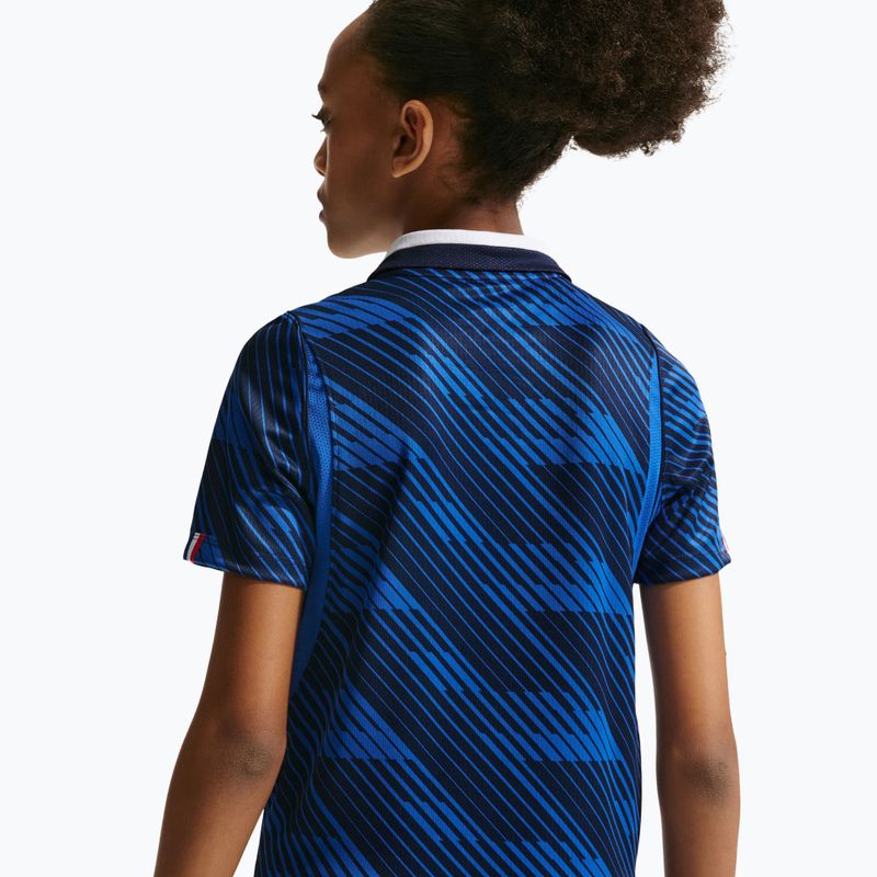 Detský futbalový dres Nike FFF 2026 Stadium Home game royal/metallic copper 9