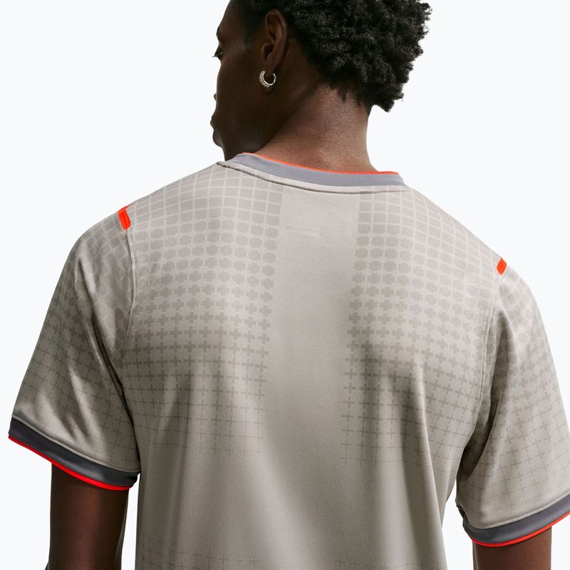 Pánsky futbalový dres Nike England Academy Pro Pre-Match pewter grey/bright crimson 6