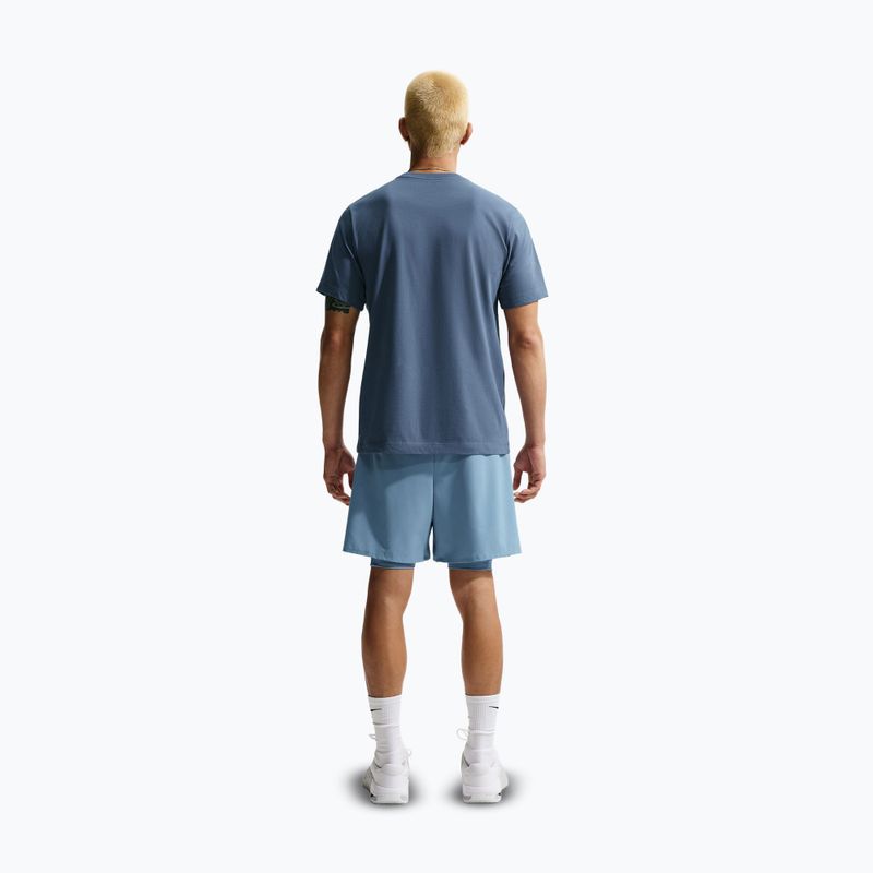 Pánske tričko Nike Dri-Fit diffused blue/black 3