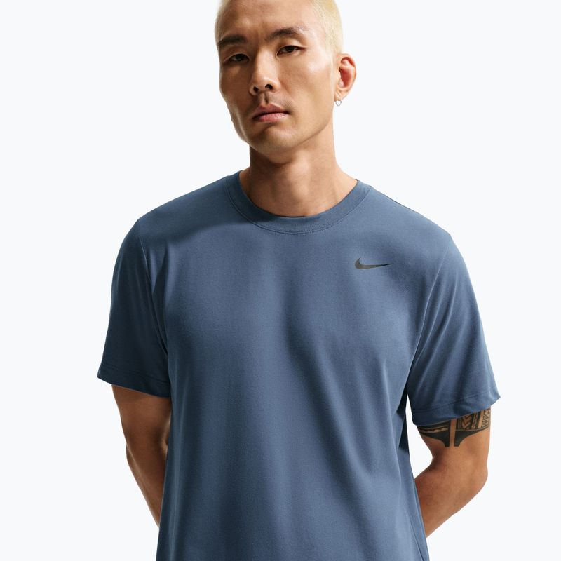 Pánske tričko Nike Dri-Fit diffused blue/black 4
