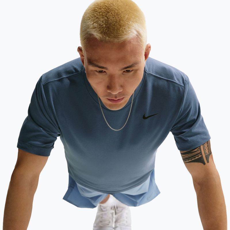 Pánske tričko Nike Dri-Fit diffused blue/black 6