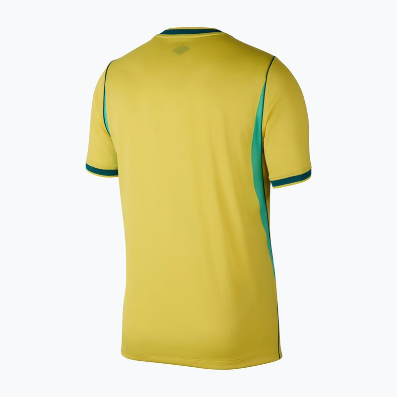 Pánske futbalové tričko Nike Brazil 2026 Stadium Home Soccer Replica canary/light menta/geode teal 8