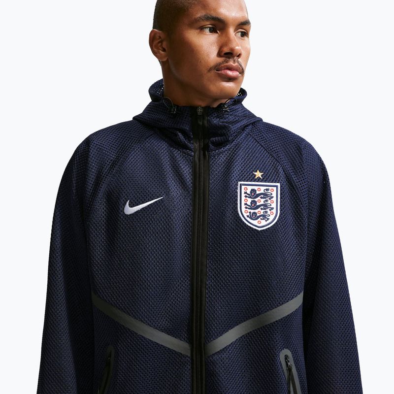 Pánska futbalová bunda Nike England Dri-Fit Soccer Anthem IH1761 obsidian/black/white 4
