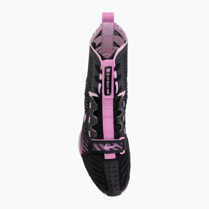 Boxerské topánky Nike HyperKo 3 black/light magenta 5