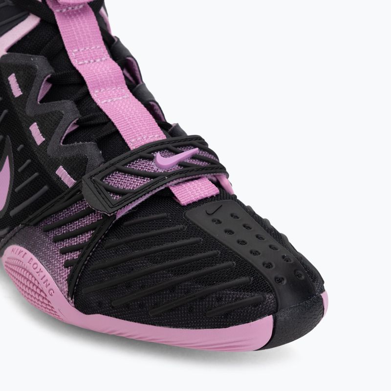 Boxerské topánky Nike HyperKo 3 black/light magenta 7