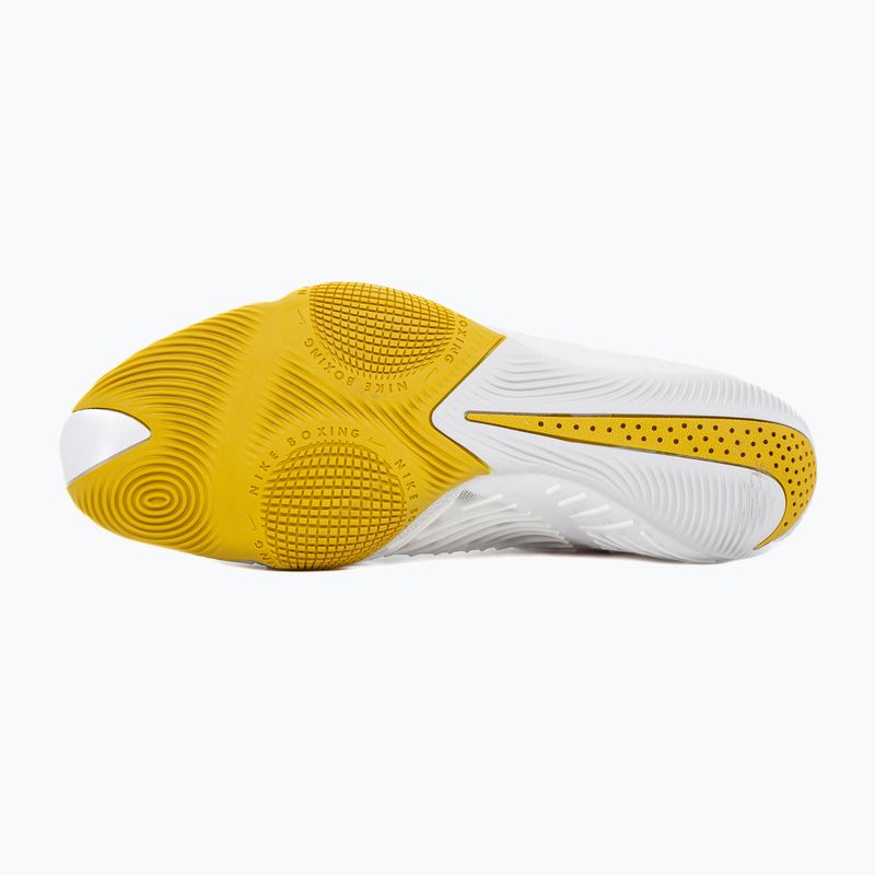 Boxerské topánky Nike HyperKo 3 white/metallic gold 5