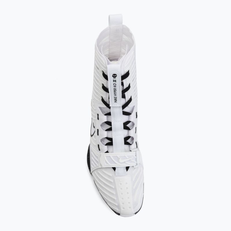 Boxerské topánky Nike HyperKo 3 white/black 5