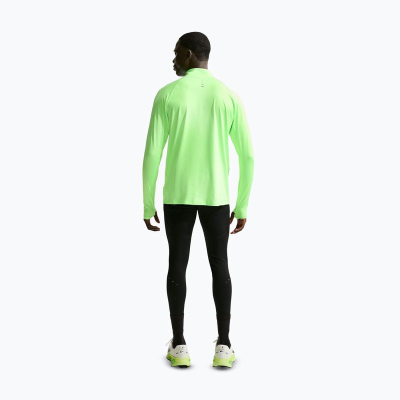 Pánska bežecká mikina Nike Stride 1/4 Zip Dri-Fit lime blast 3
