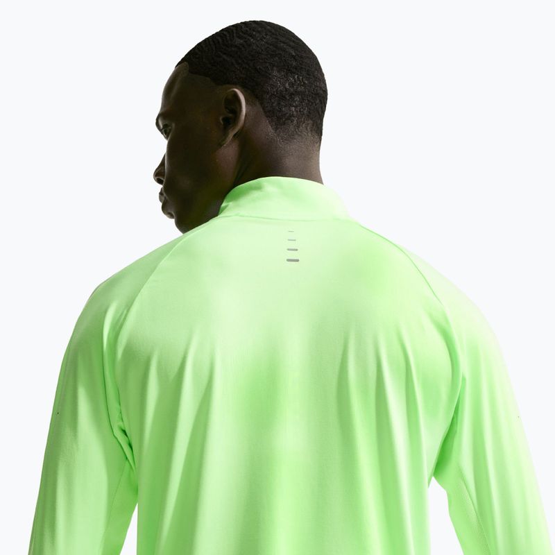 Pánska bežecká mikina Nike Stride 1/4 Zip Dri-Fit lime blast 4