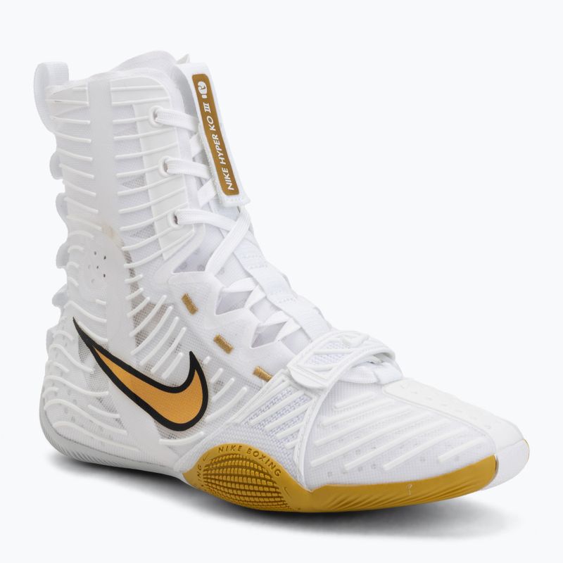 Boxerské topánky Nike HyperKo 3 white/metallic gold
