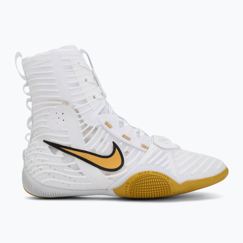 Boxerské topánky Nike HyperKo 3 white/metallic gold 2