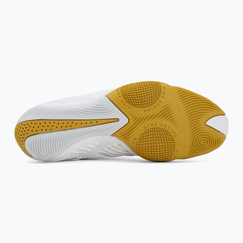 Boxerské topánky Nike HyperKo 3 white/metallic gold 4