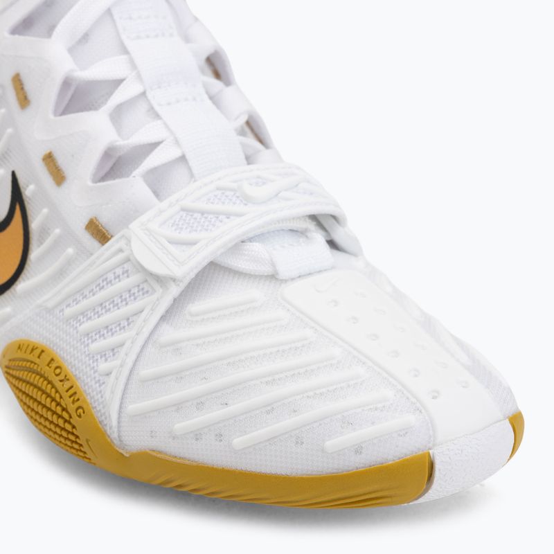 Boxerské topánky Nike HyperKo 3 white/metallic gold 7