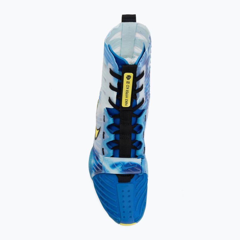 Boxerské topánky Nike HyperKo 3 SE photo blue/sonic yellow 5