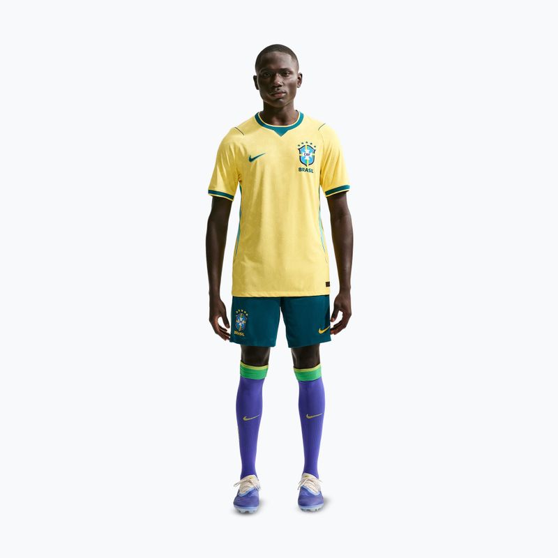Pánsky futbalový dres Nike Brazil 2026/27 Match Home canary/light mint/geode teal 2