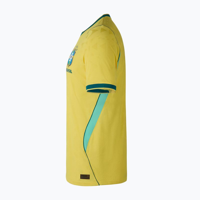 Pánsky futbalový dres Nike Brazil 2026/27 Match Home canary/light mint/geode teal 10