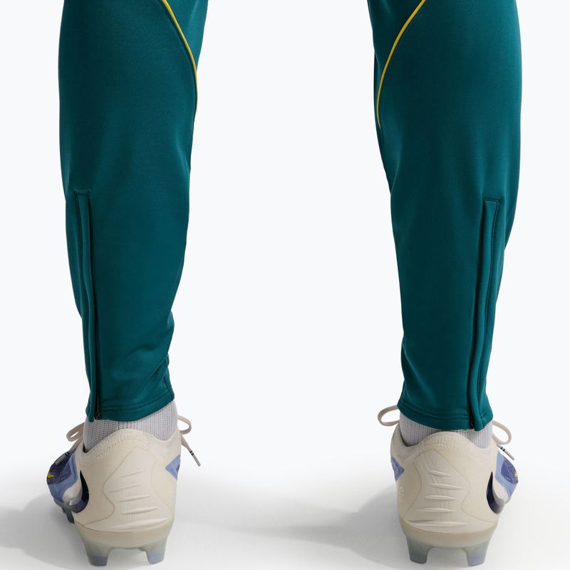 Pánske futbalové nohavice Nike Brazil Strike geode teal/light mint/midwest gold 7