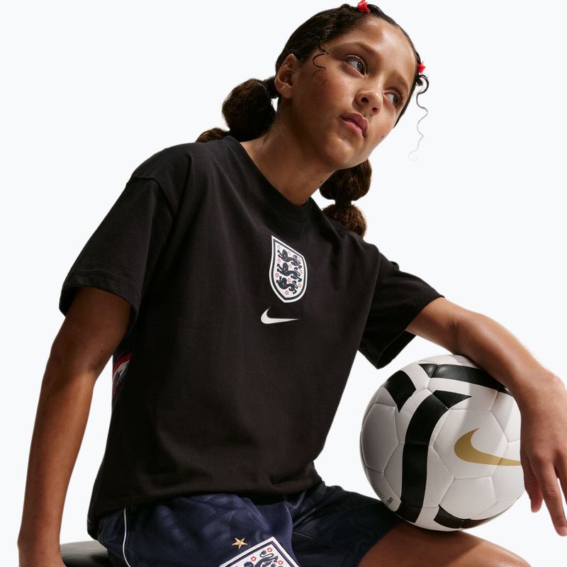 Detské futbalové šortky Nike England 2026 Stadium Away obsidian/speed red/white/speed red 5