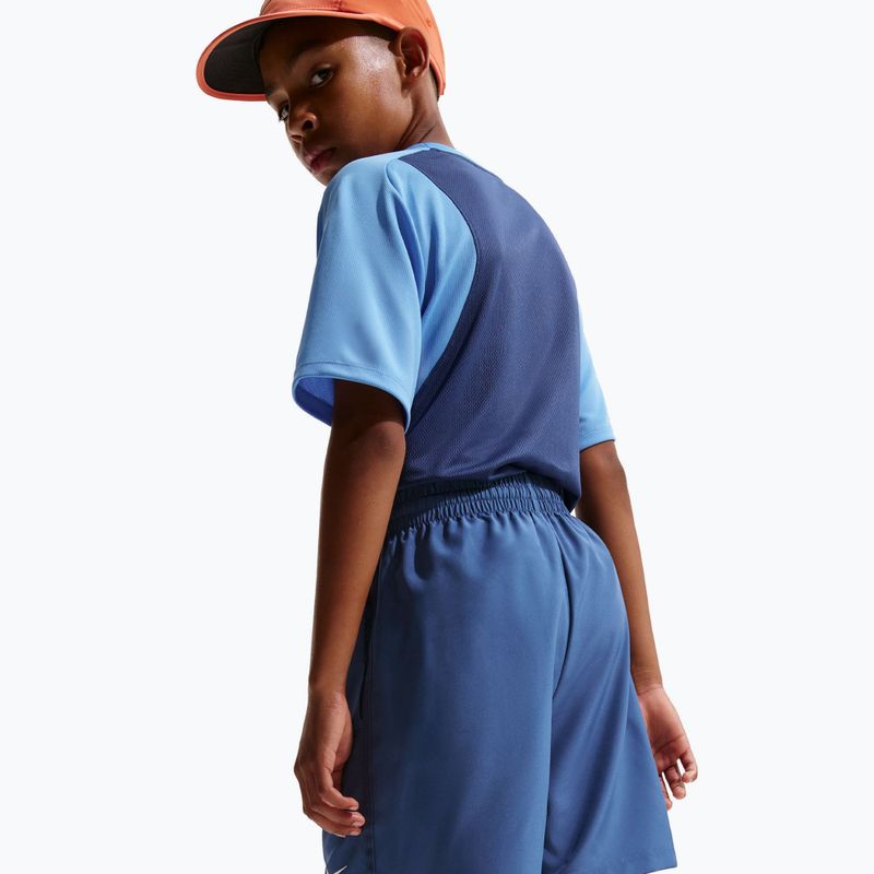 Detské tréningové šortky Nike Dri-Fit Multi mystic navy/white 5
