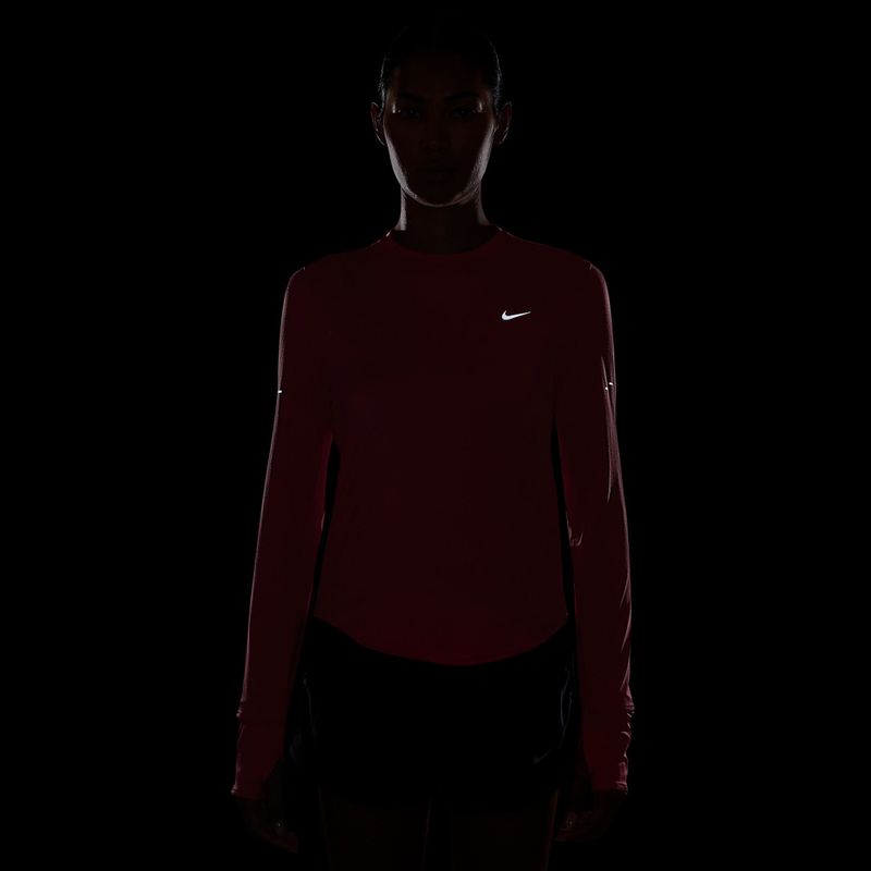 Dámske bežecké tričko s dlhým rukávom Nike Swift Dri-Fit UV sea coral 4