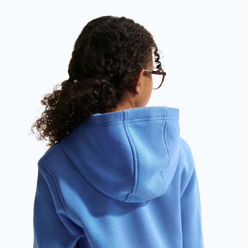 Detská mikina Nike Sportswear Club Fleece university blue/white 8