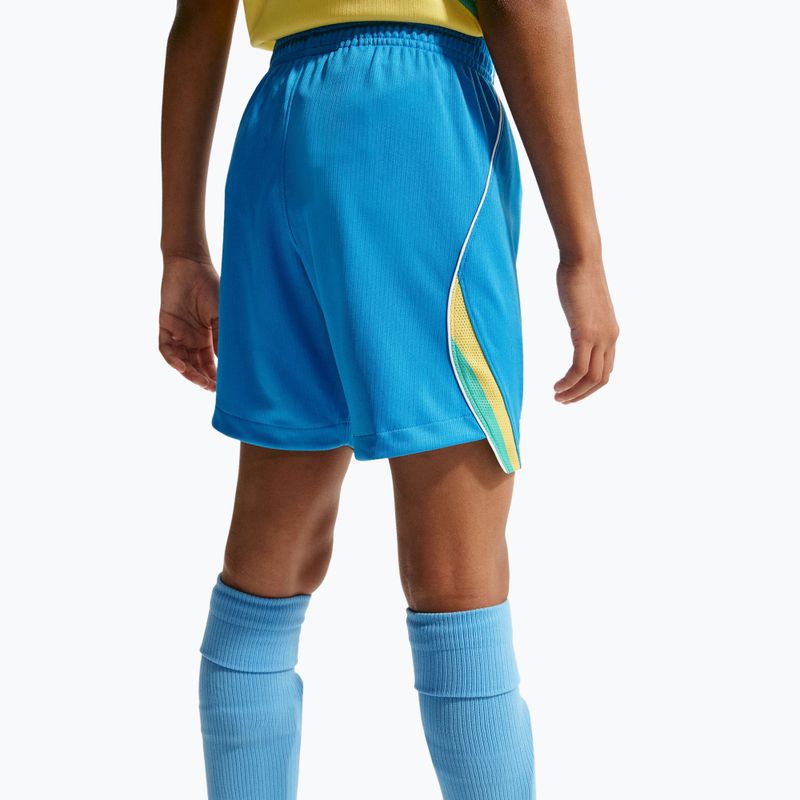 Detské futbalové šortky Nike Brazil 2026 Stadium Home Soccer Replica light photo blue/light mint/white 3