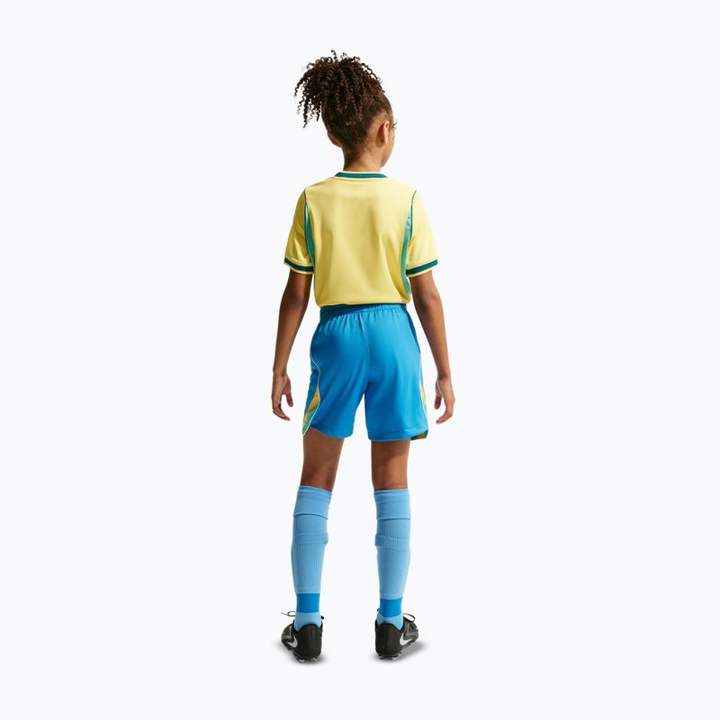 Detské futbalové šortky Nike Brazil 2026 Stadium Home Soccer Replica light photo blue/light mint/white 5