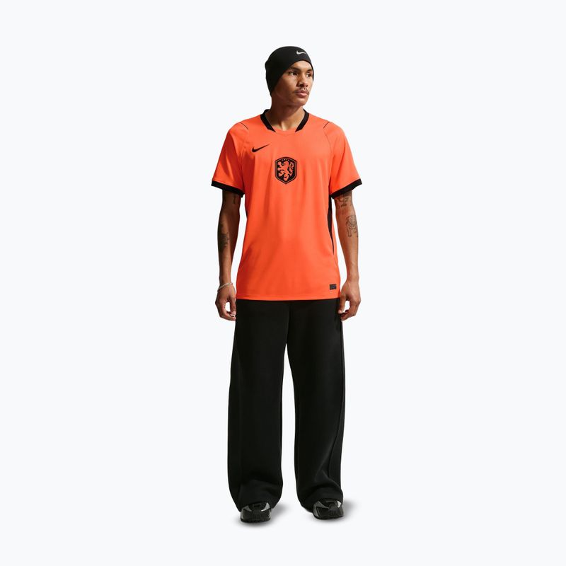 Pánske futbalové tričko Nike Netherlands 2026 Stadium Home hyper crimson/black 2