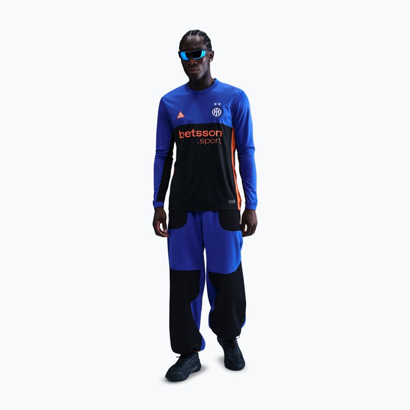 Pánsky futbalový dres longsleeve Nike Inter Milan Stadium SE hyper blue/black/safety orange 2