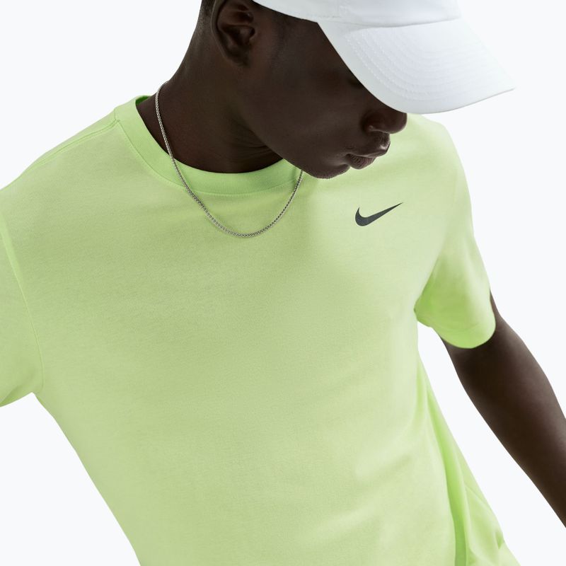 Pánske tričko Nike Dri-Fit light liquid/lime/black 4