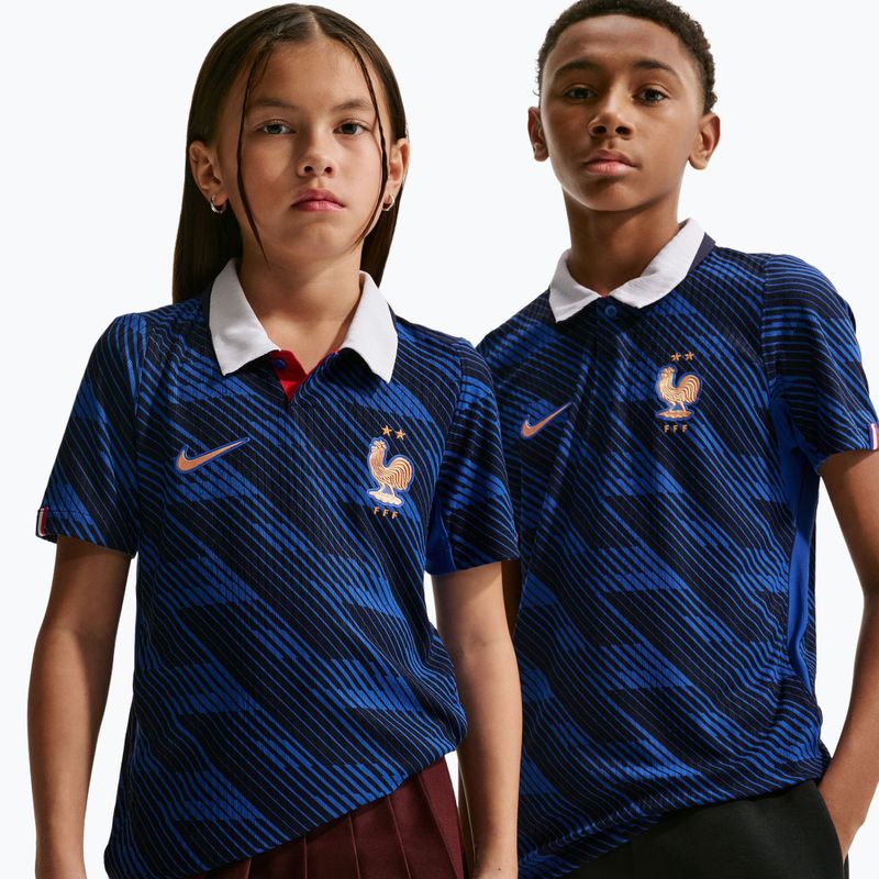 Detský futbalový dres Nike FFF 2026/27 Match Home game royal/metallic copper 4