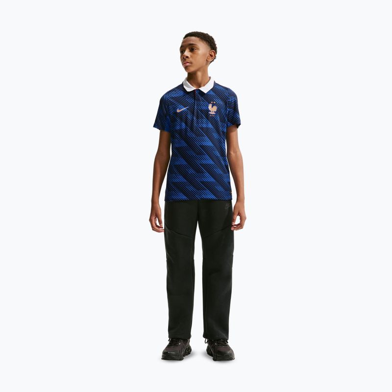 Detský futbalový dres Nike FFF 2026/27 Match Home game royal/metallic copper 5